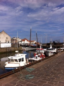 The 'Reaper' in Pittenweem Harbour