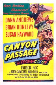 Canyon Passage 1956 poster